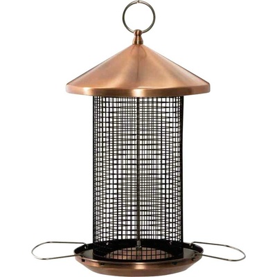 Siena Garden Kŕmidlo pre vtáky Copper Line na orechy 31 cm 1 ks D37194