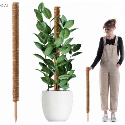 Tyčka na rastliny Kadax drevená 90 cm 45 mm