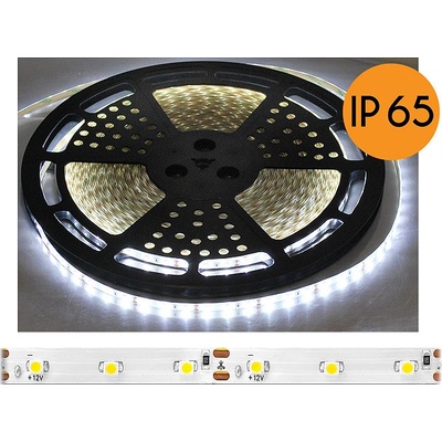 PS ECO LED lano IP65 teplé bílé světlo 60 diod m 25m bílý substrát SMD2835.