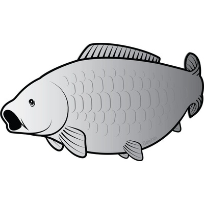 Nálepka Delphin Silver Kapor