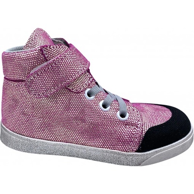 Jonap dětské celoroční boty 050 růžové lesklé