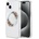GUESS Flowers Ring Glossy Logo MagSafe Case - хибриден удароустойчив кейс с MagSafe за iPhone 13 (прозрачен)