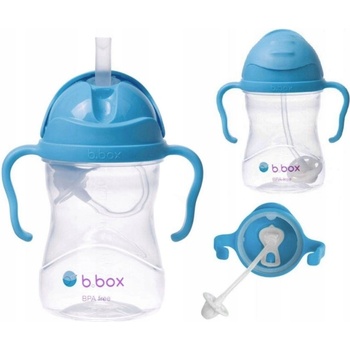 B.Box hrneček s brčkem borůvková 240 ml