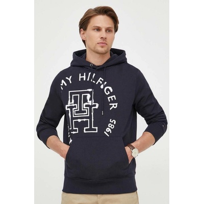 Tommy Hilfiger tmavomodrá s potiskem