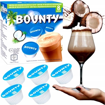 Mars Bounty horká čokoláda 8 ks