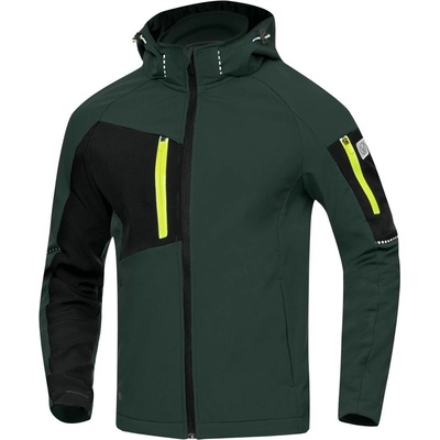 Ardon Pánska softshellová bunda CITYCONIC H6689 Tmavozelená