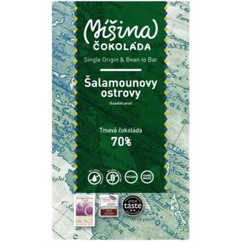 Míšina čokoláda Шоколадова смес от Соломоновите острови 70%