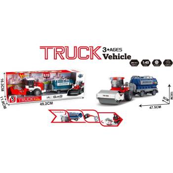 Image 1 of Armtoys ДЕТСКИ ВАЛЯК С ЦИСТЕРНА 1: 43 + ЗВУК И СВЕТЛИНА В ОТВОРЕНА КУТИЯ