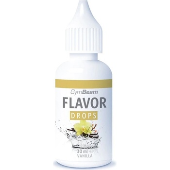 GymBeam Flavor Drops dochucovadlo příchuť vanilla 30 ml