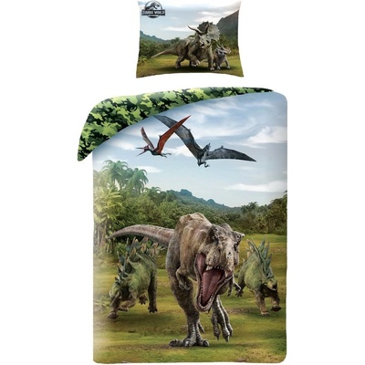 Halantex obliečky Jurassic World JW21BL 140x200 70x90