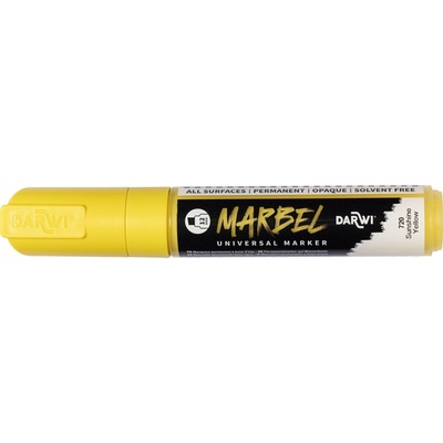 Darwi Marbel Химикал маркер 12 mm Sunshine Yellow N°720 1 бр (DA0222012720C)