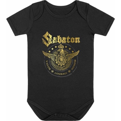 Dětské body METAL KIDS Sabaton Wings of Glory černá