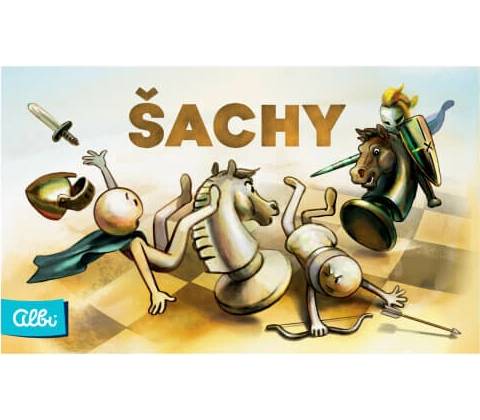 ALBI Šachy dřevěné
