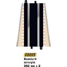 Scalextric Rovný diel SPORT Straight 350 mm 2 ks