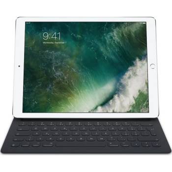 Apple iPad Pro Smart Keyboard CZK - оригинален полиуретанов калъф, клавиатура с кирилица и поставка за iPad Pro 9.7 (черен)