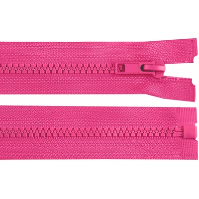 Prima-obchod Kostěný zip No 5 délka 80 cm bundový, barva 146 růžová malinová
