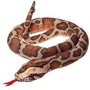 BEPPE Realistic plush snake mascot Burmese Python 180cm 14107