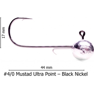 Smart Arctic Fox SAF Jigová hlava Capybara vel.4 30g 5 ks