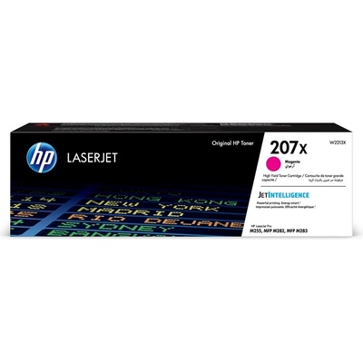 HP Оригинална тонер касета HP 207X W2213X, M255dw/M283fdn, 2450 страници/5%, M (3020102106)