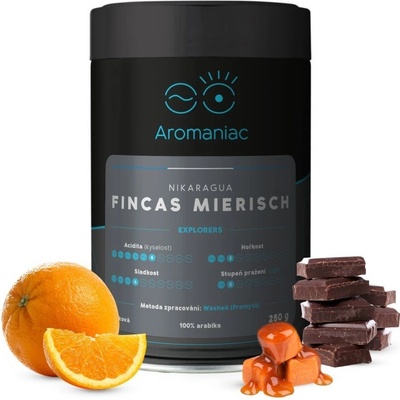 Aromaniac Nikaragua Fincas Mierisch mletá 250 g