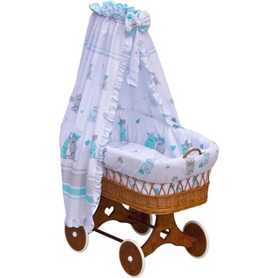 Scarlett Nebesá nad prútené koše a kolísky Pupis modrá