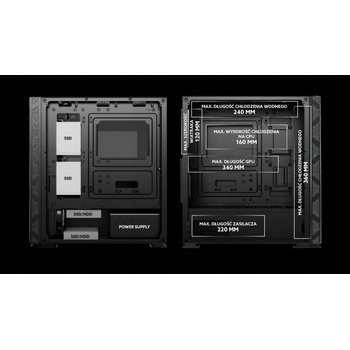 Savio Prime X1 ARGB Glass