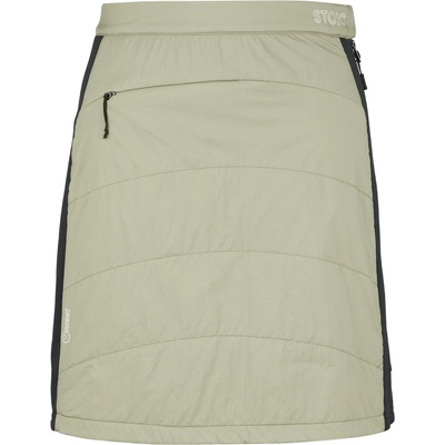 Stoic Дамска синтетична пола Stoic Women's MountainWool60 JokkmokkSt. Padded Skirt Skirt - Lichen Green / Black (113-1149-0212)