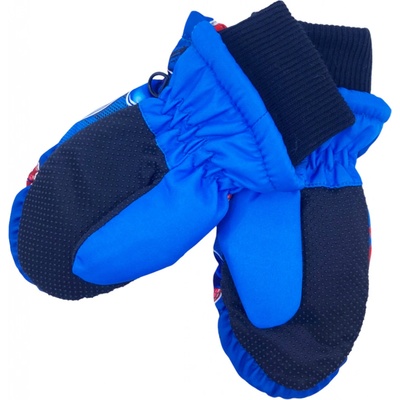 Setino Chlapčenské lyžiarske rukavice Ultimate Spider-man Svetlo modrá