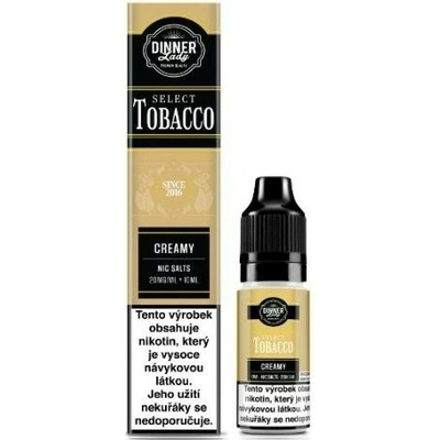 Dinner Lady BAR SALTS TOBACCO Creamy Tobacco 10 ml 20 mg