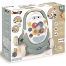 SMOBY 210207 Croc Baby Walker MiniKiss 3in1 Chodítko a kočárek pro panenku s brzdou