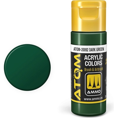 AMMO by MIG Jimenez ATOM COLOR Dark Green 20ml