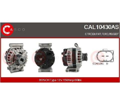 Generátor CASCO CAL10430AS