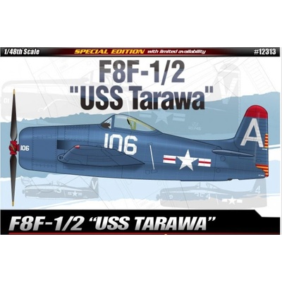 Academy F-8F-Bearcat USS Tarawa 1:2 1:48