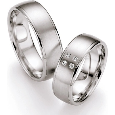 Snubní prsteny s diamanty SP503