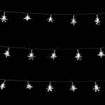 Aigostar - Външен LED гирлянд 50xLED/8 режима 3xAA 5 m IP44 студено бяло (AI2155)