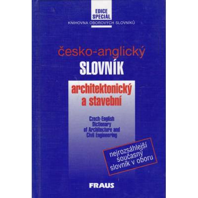 Česko anglický slovník architektonický a stavební