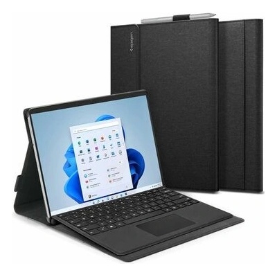 Spigen Stand Folio ochranný kryt pre Microsoft Surface Pro 9/8 čierna ACS04207
