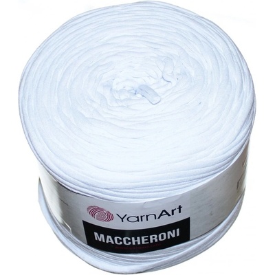 Maccheroni příze 600g bílá č.1