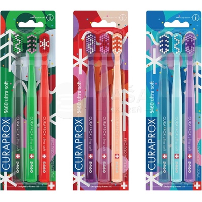 Curaprox CS 5460 Ultrasoft Kúzelná Edícia 3 ks