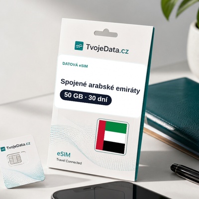 eSIM SAE 50 GB / 29 dní