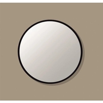 Inter Ceramic Огледало за баня, кръгло с черен кант (icm 1028-60/80)