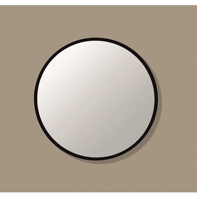 Inter Ceramic Огледало за баня, кръгло с черен кант (icm 1028-60/80)