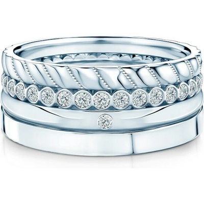 Savicki Sada prsteňov Symphonylato diamanty ZST SAVNo 525B 529DB 535DB 504B