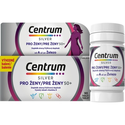 Centrum Silver pro ženy 50+ 90 tablet