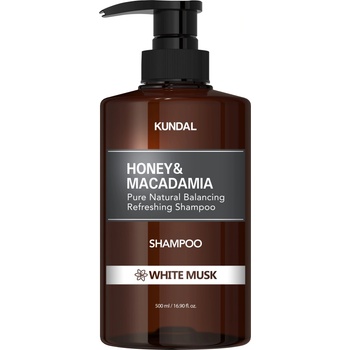 KUNDAL Шампоан Honey & Macadamia, Бял мускус, 500 ml