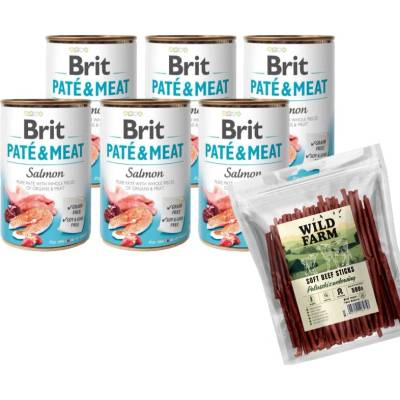 Brit Paté & Meat Salomon 6 x 400 g