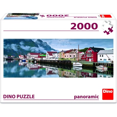 DINO Panoramatické Rybářská vesnice 2000 dílků