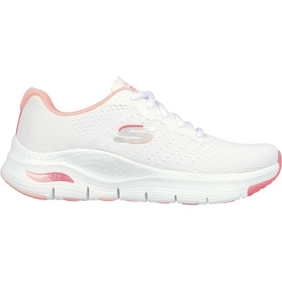 Skechers dámska obuv na voľný čas ARCH FIT biela ružová