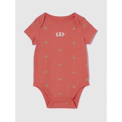 GAP Baby body Brannan Bear Červená