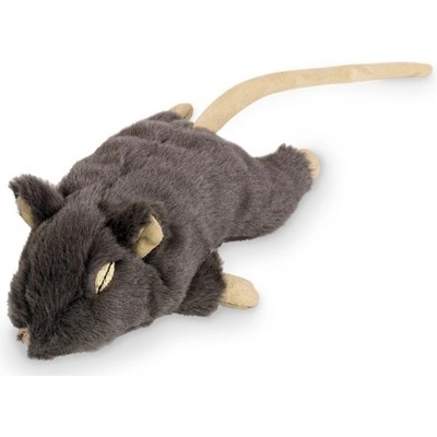 Nobby Играчка за котка, Плюшена мишка сива, с котешка трева catnip, шум, 19 см без опашката, NOBBY Германия 67568